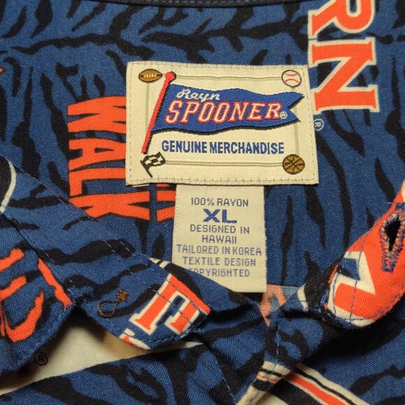 Reyn Spooner Auburn Tigers Hawaiian Button Up Shirt SIZE XL - Picture 5 of 5